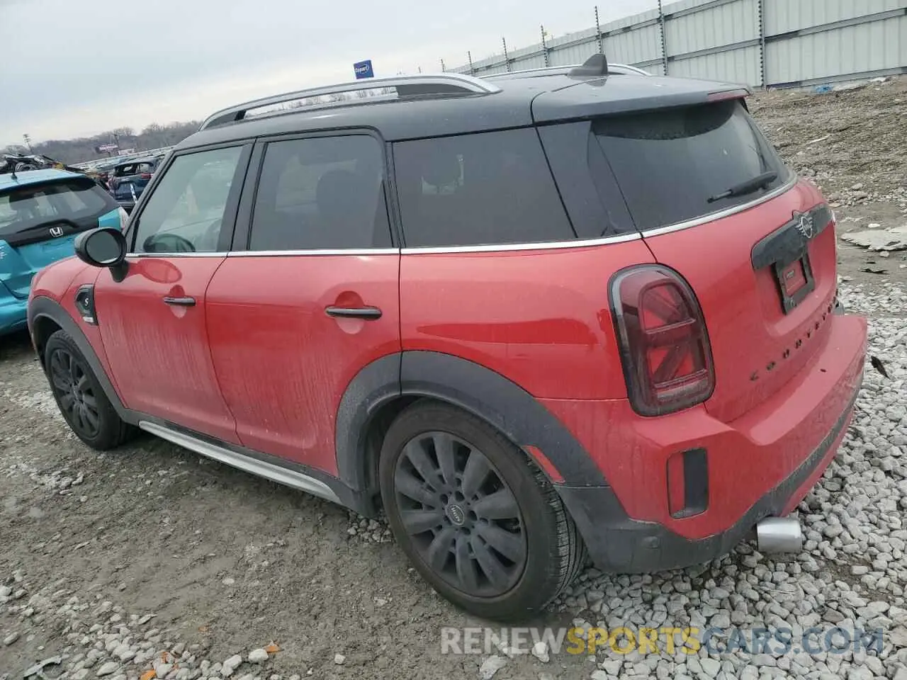 2 Photograph of a damaged car WMZ53BR03M3M41136 MINI COOPER 2021