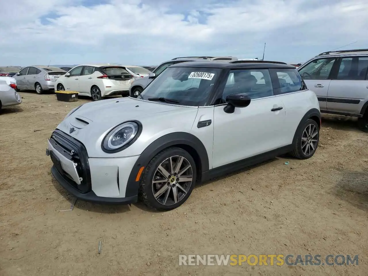 1 Photograph of a damaged car WMW13DJ07N2S11447 MINI COOPER 2022