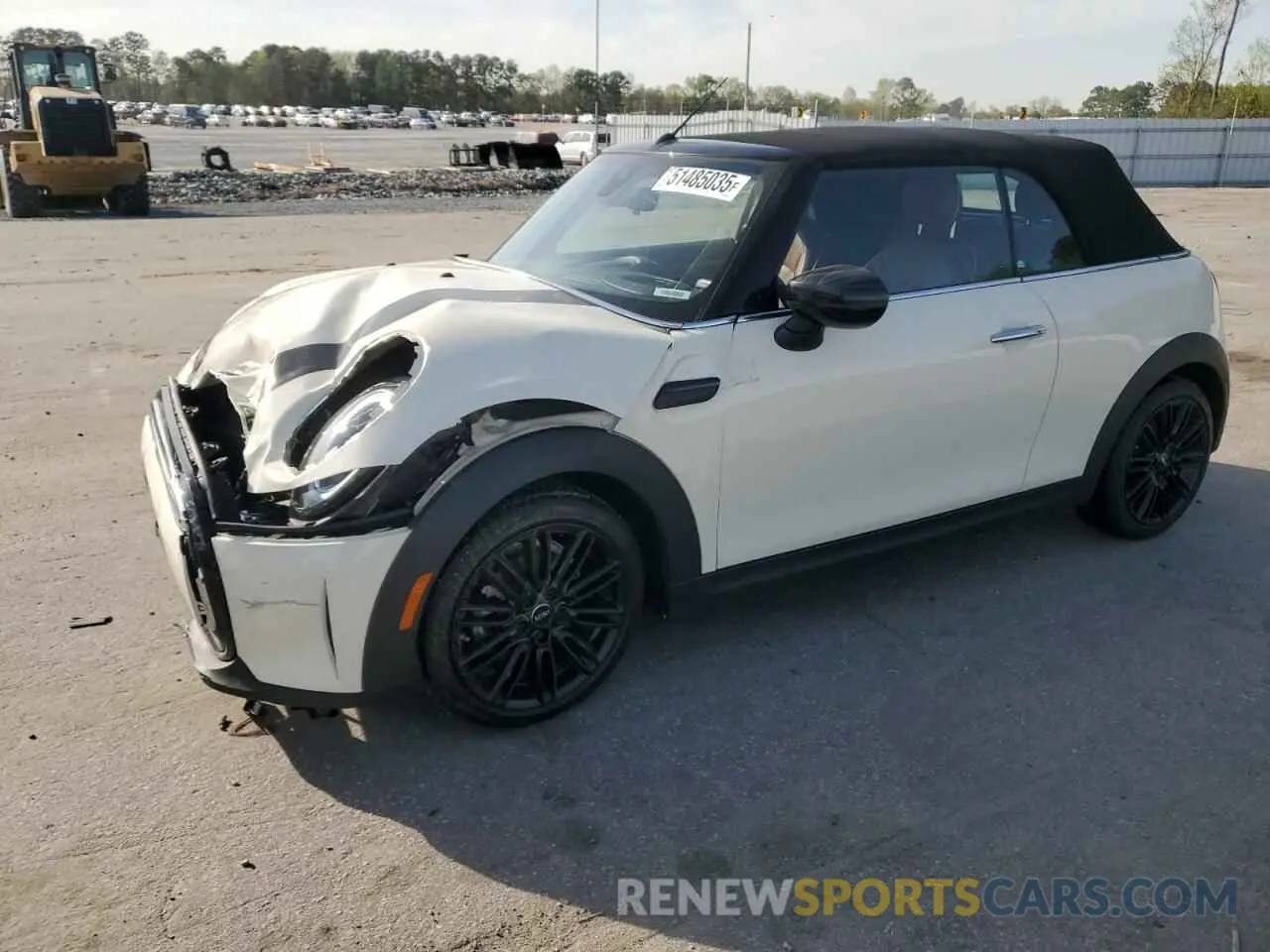 1 Photograph of a damaged car WMW23DL0XN3N60596 MINI COOPER 2022