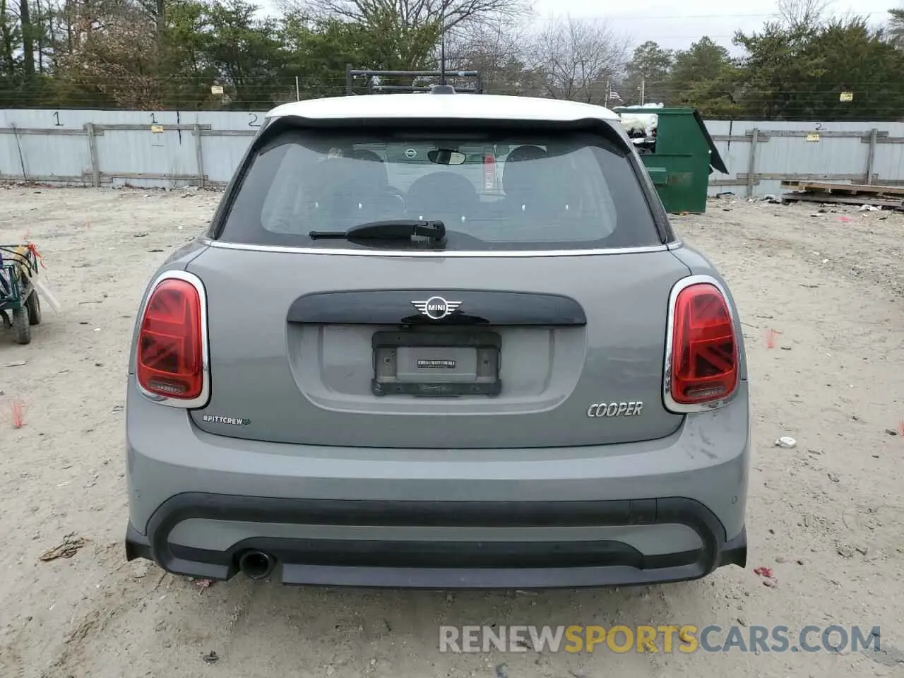 6 Photograph of a damaged car WMW33DK09N2P80193 MINI COOPER 2022