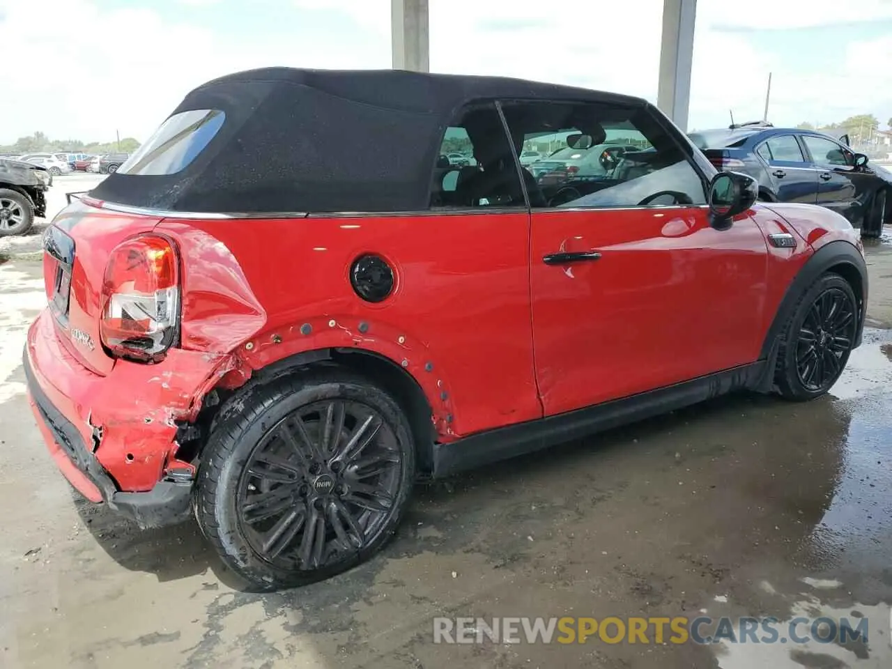 3 Фотография поврежденного автомобиля WMW43DL00N3N94880 MINI COOPER 2022