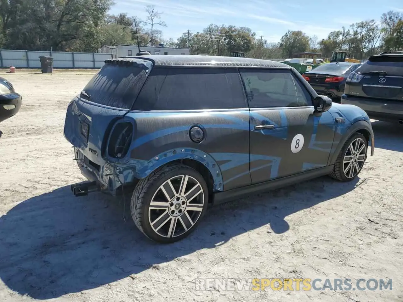 3 Photograph of a damaged car WMW53DH00N2R71257 MINI COOPER 2022