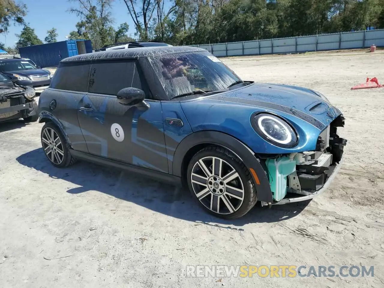 4 Photograph of a damaged car WMW53DH00N2R71257 MINI COOPER 2022