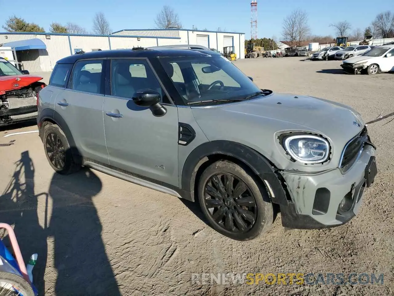 4 Фотография поврежденного автомобиля WMZ43BR07N3N30320 MINI COOPER 2022