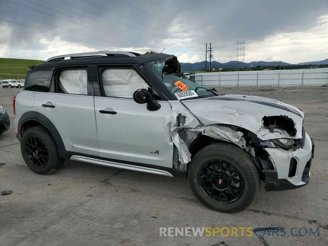 4 Фотография поврежденного автомобиля WMZ83BR02N3N89051 MINI COOPER 2022