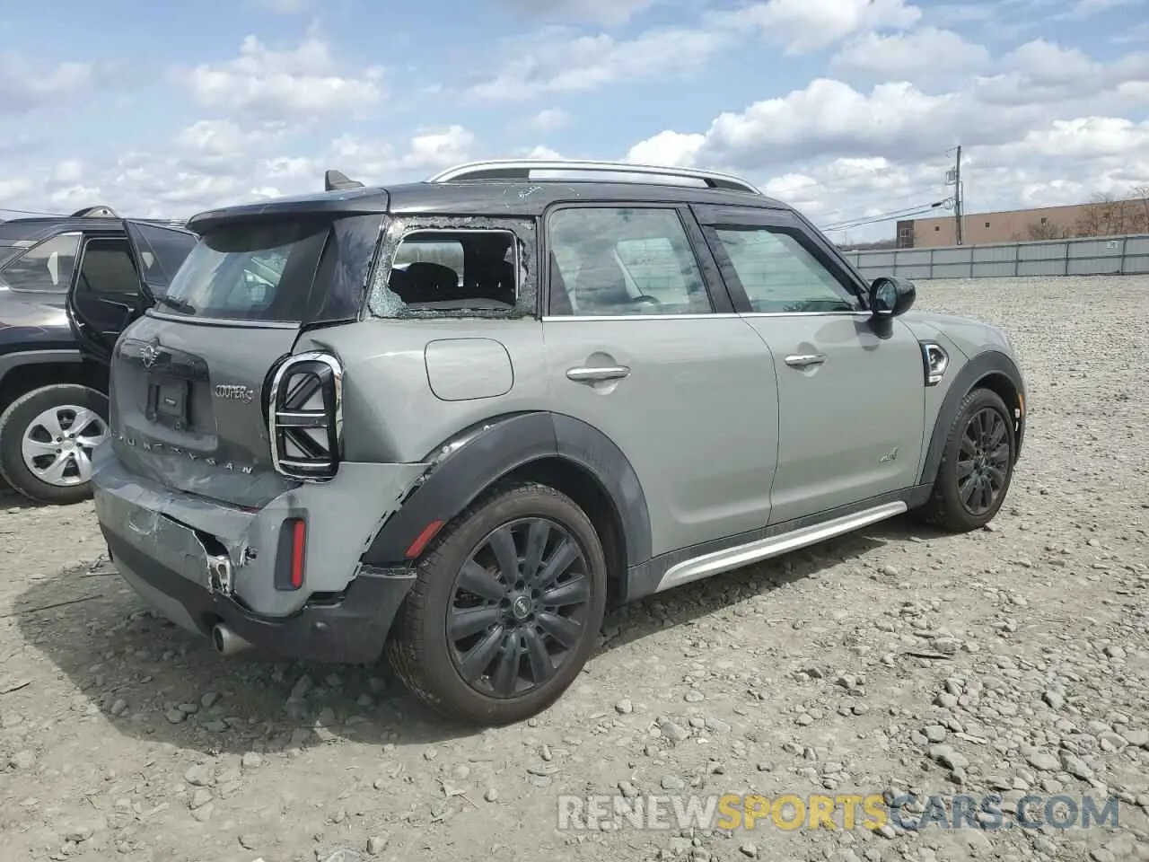3 Photograph of a damaged car WMZ83BR08N3N95291 MINI COOPER 2022