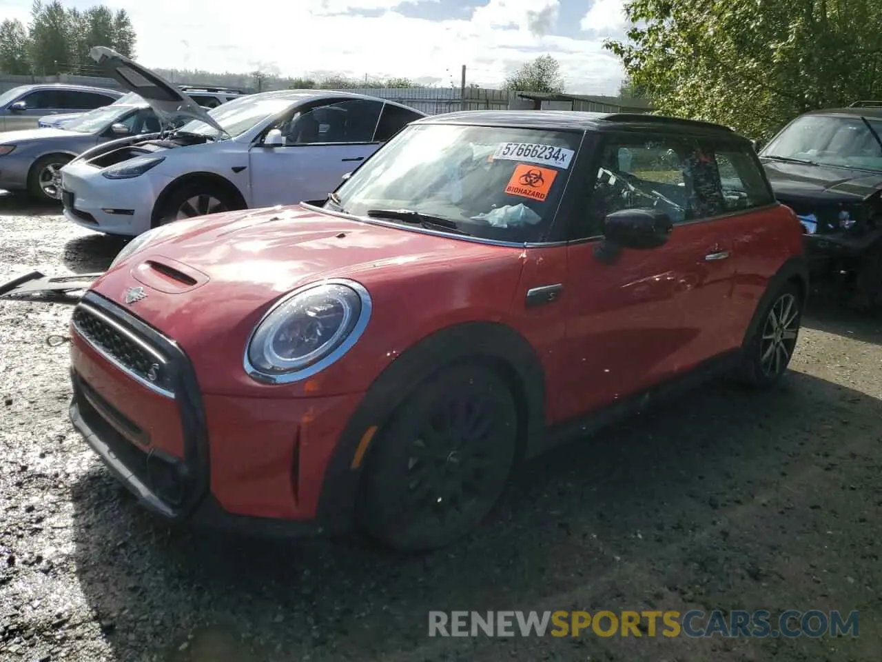 1 Фотография поврежденного автомобиля WMW53DH02P2S59383 MINI COOPER 2023