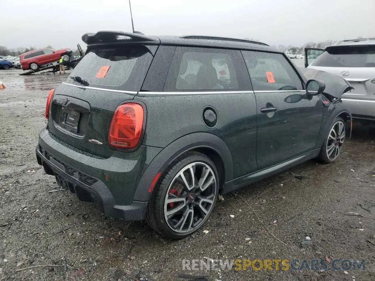 3 Фотография поврежденного автомобиля WMW73DH05P2S75652 MINI COOPER 2023