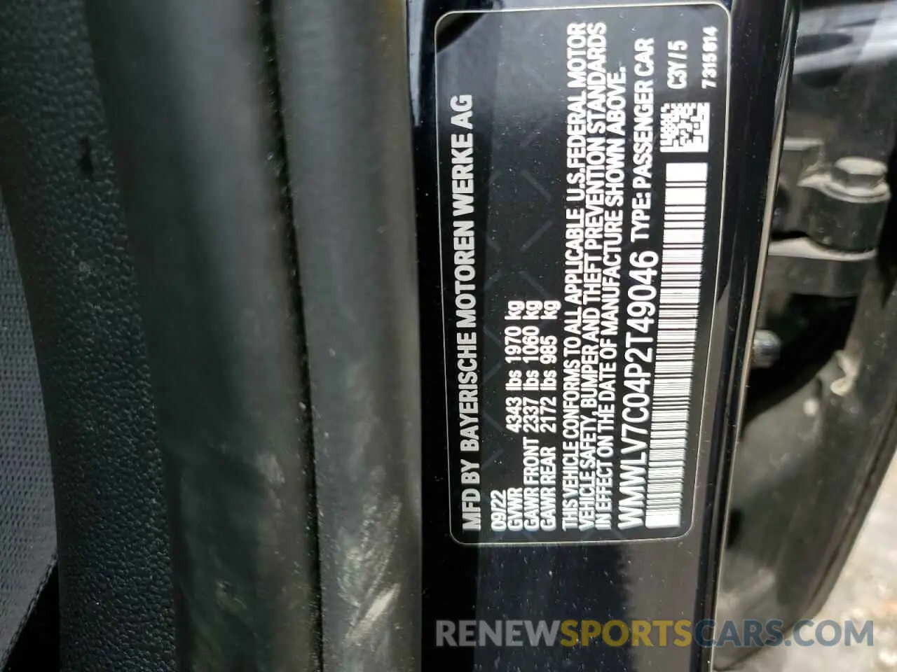 13 Фотография поврежденного автомобиля WMWLV7C04P2T49046 MINI COOPER 2023