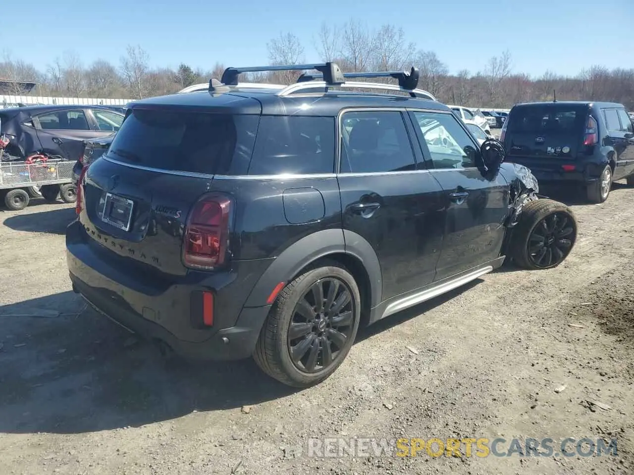 3 Фотография поврежденного автомобиля WMZ83BR06P3P73590 MINI COOPER 2023