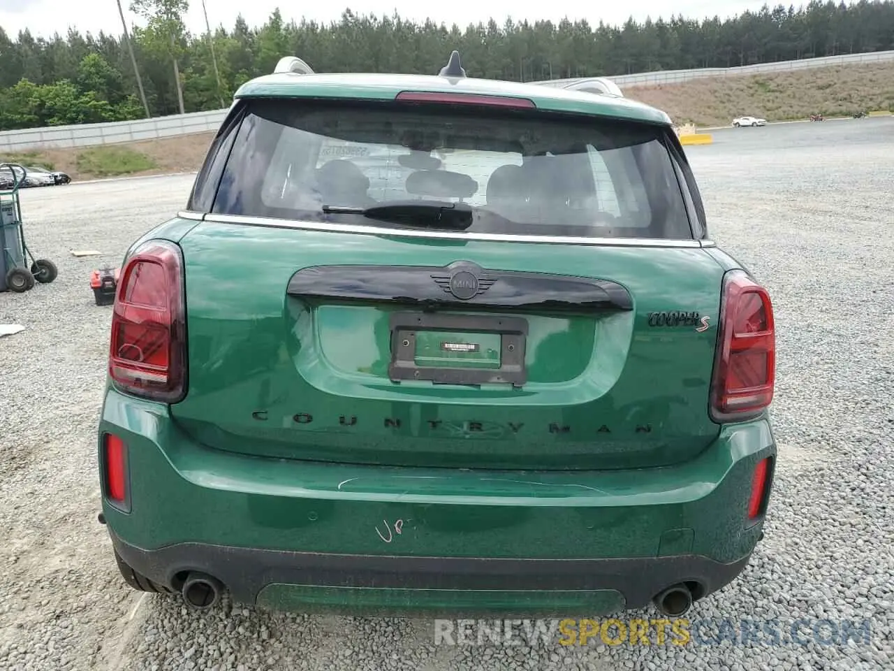 6 Photograph of a damaged car WMZ83BR08P3P84672 MINI COOPER 2023