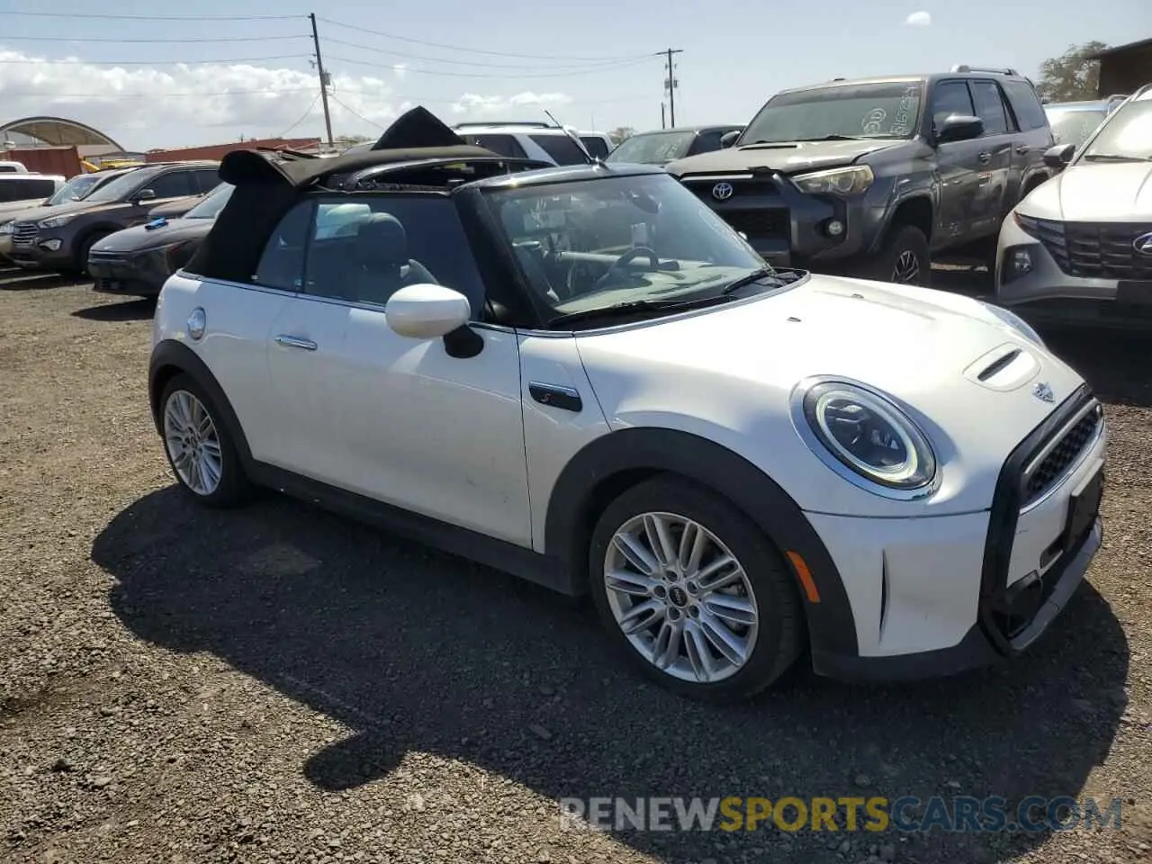 4 Фотография поврежденного автомобиля WMW43DL08R3S00631 MINI COOPER 2024