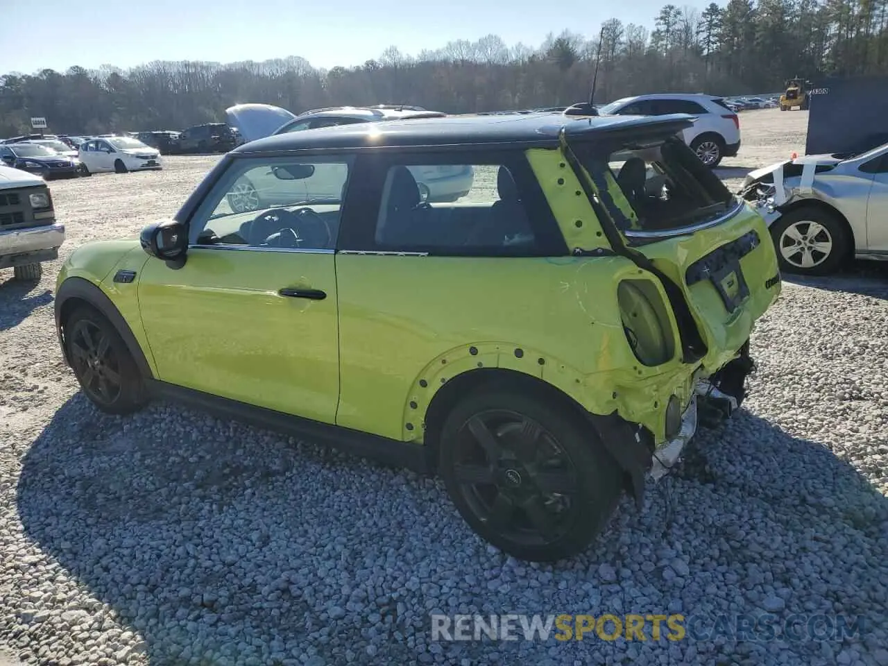 2 Photograph of a damaged car WMW53DH07R2V50304 MINI COOPER 2024