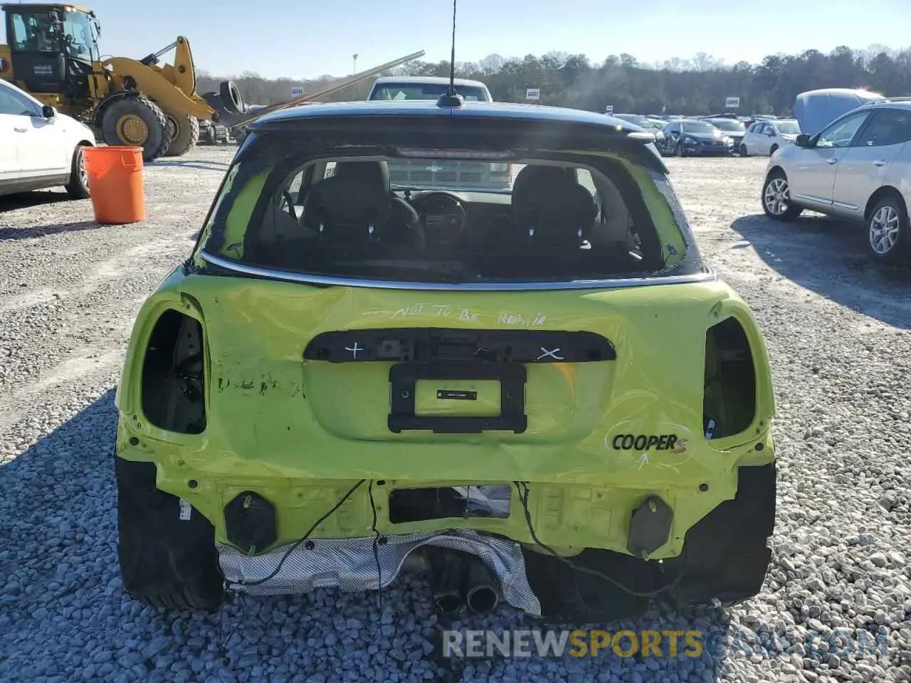 6 Photograph of a damaged car WMW53DH07R2V50304 MINI COOPER 2024