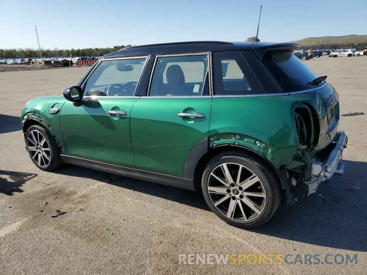 2 Photograph of a damaged car WMW53DK0XR2V24014 MINI COOPER 2024