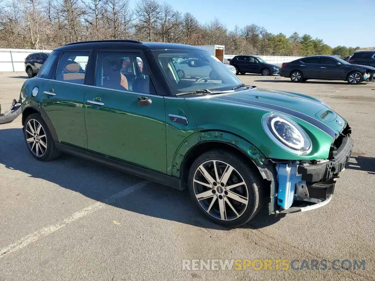 4 Photograph of a damaged car WMW53DK0XR2V24014 MINI COOPER 2024