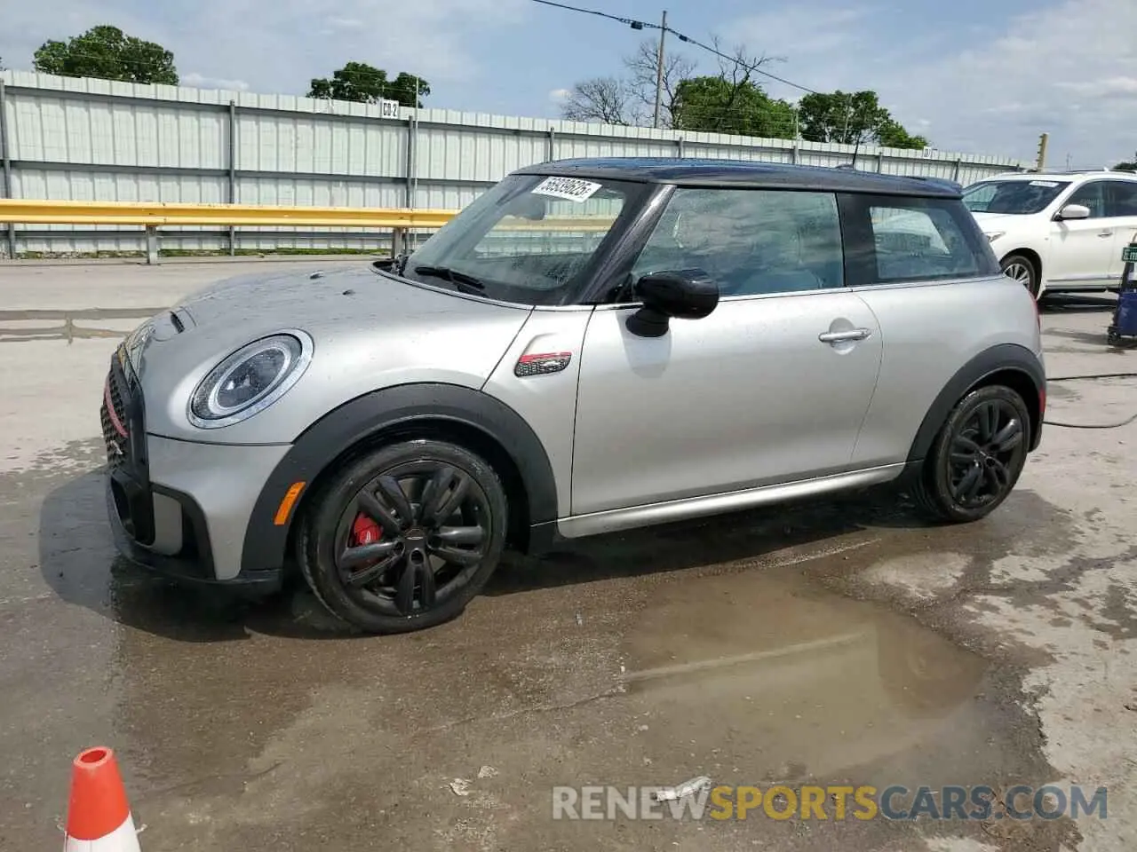 1 Photograph of a damaged car WMW73DH0XR2U95243 MINI COOPER 2024