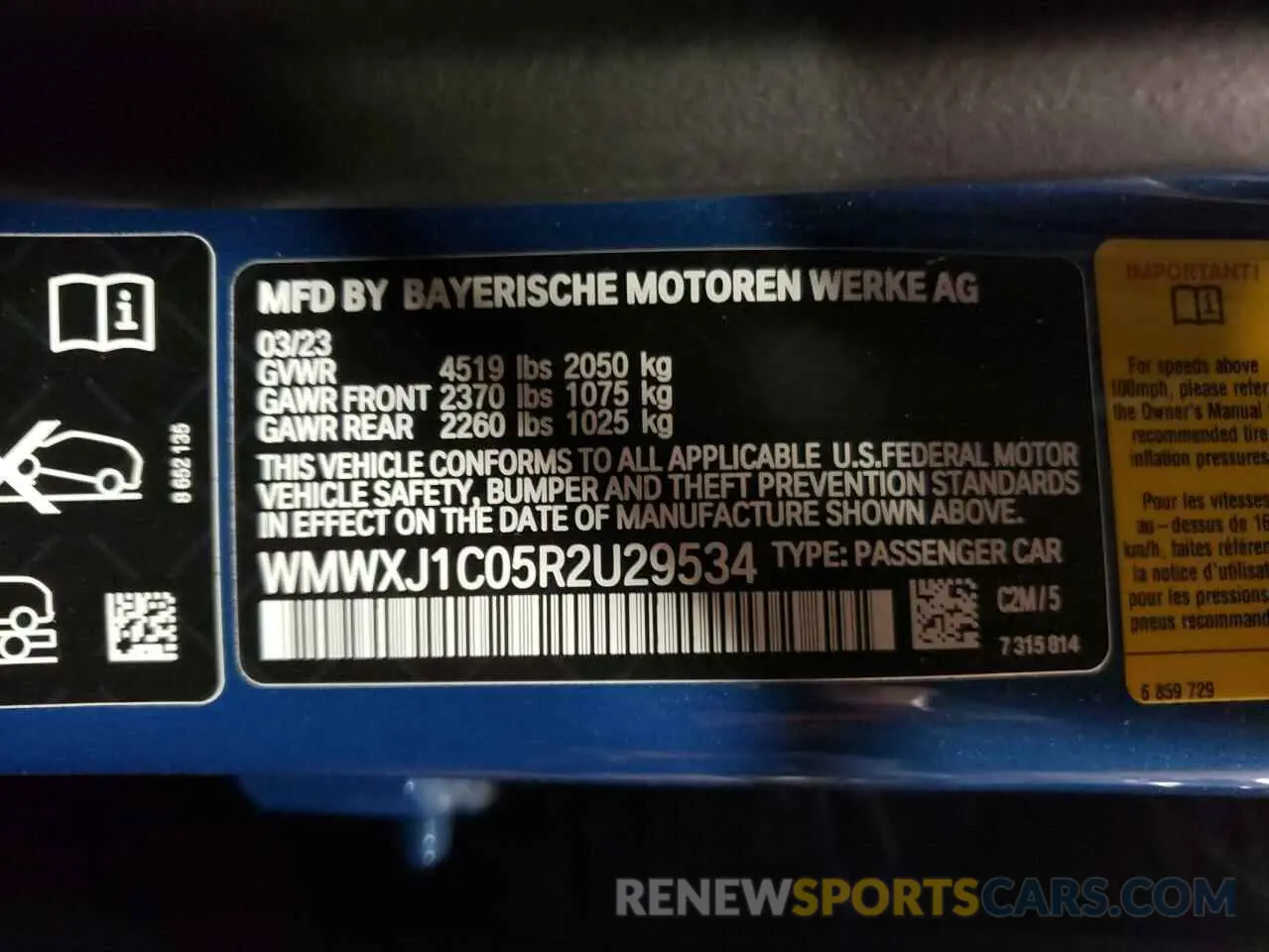12 Фотография поврежденного автомобиля WMWXJ1C05R2U29534 MINI COOPER 2024