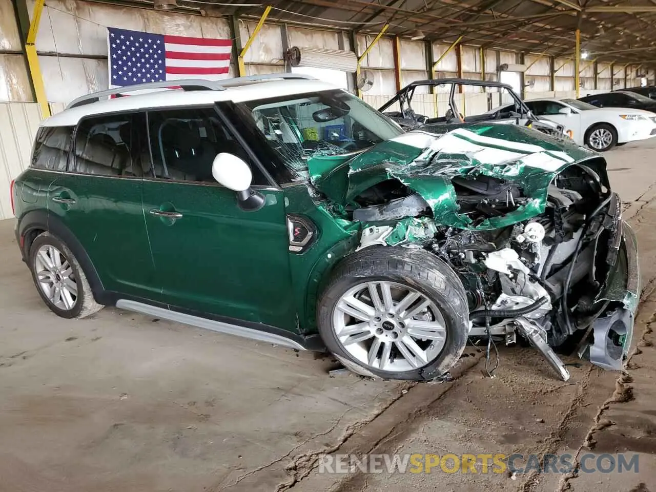 4 Фотография поврежденного автомобиля WMZ53BR05R3R66934 MINI COOPER 2024