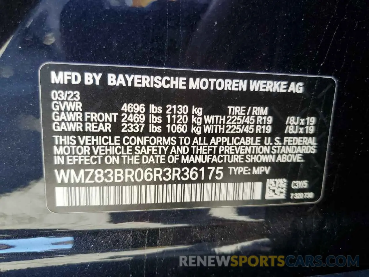 12 Фотография поврежденного автомобиля WMZ83BR06R3R36175 MINI COOPER 2024