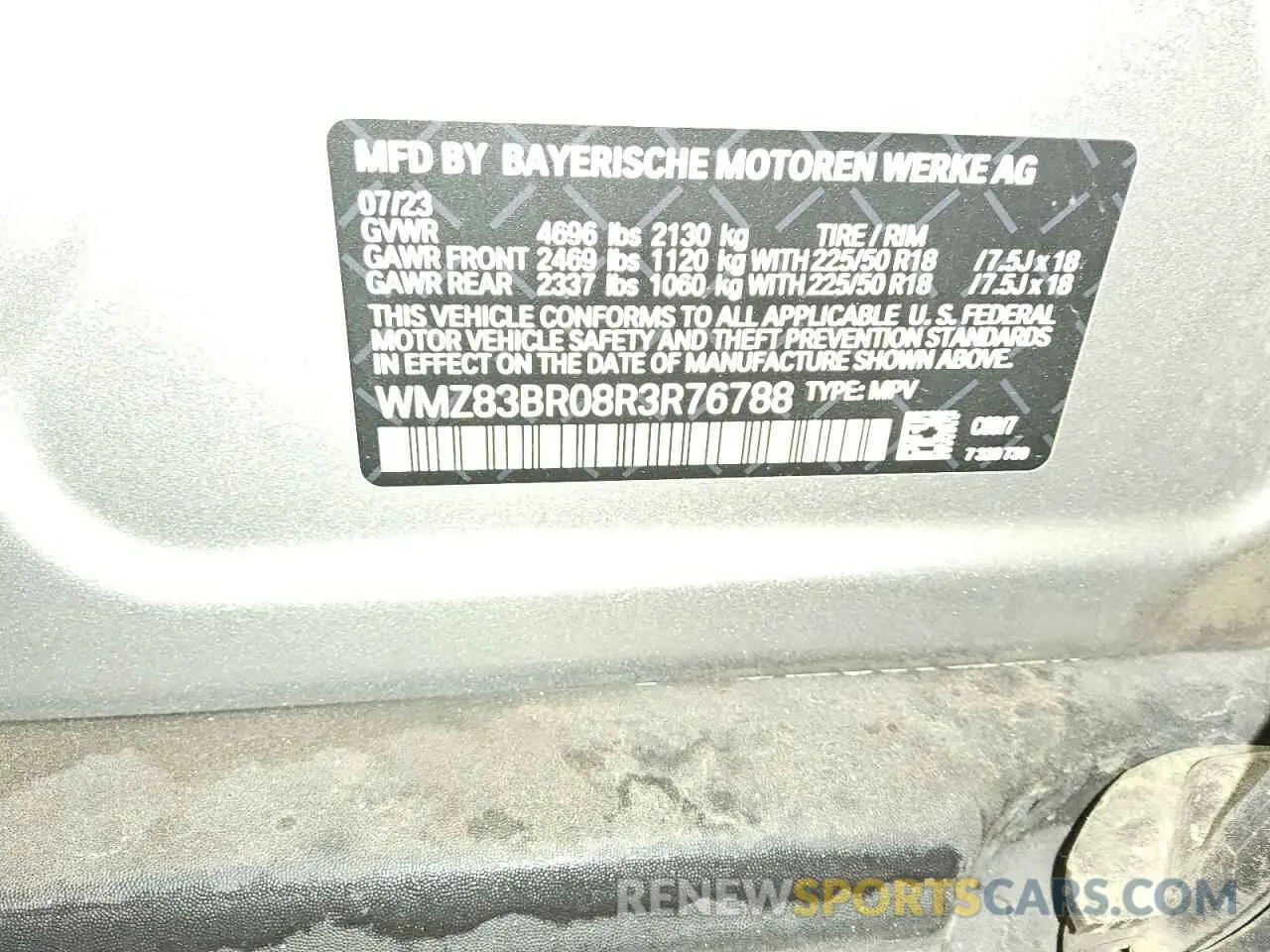 13 Фотография поврежденного автомобиля WMZ83BR08R3R76788 MINI COOPER 2024