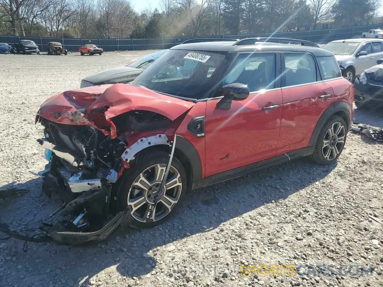 1 Photograph of a damaged car WMZ83BR0XR3R52959 MINI COOPER 2024