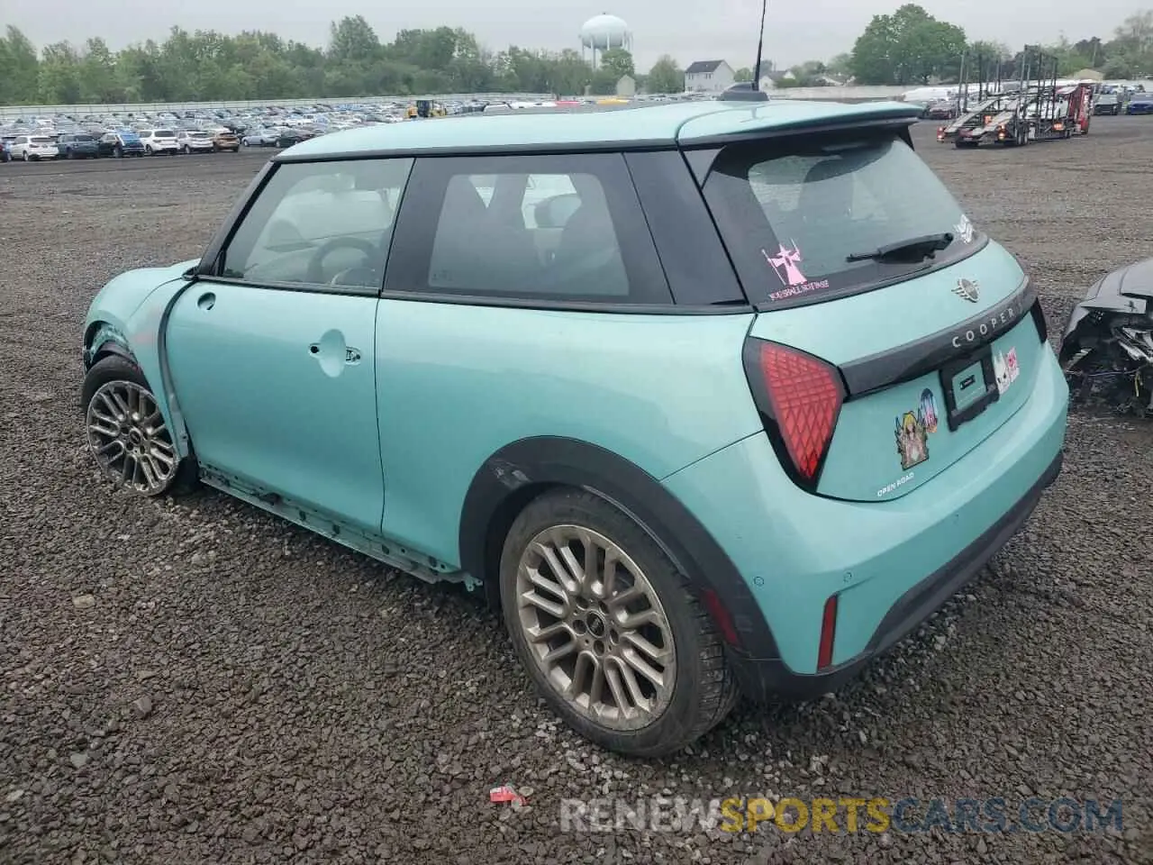 2 Photograph of a damaged car WMW23GD06S2W32332 MINI COOPER 2025
