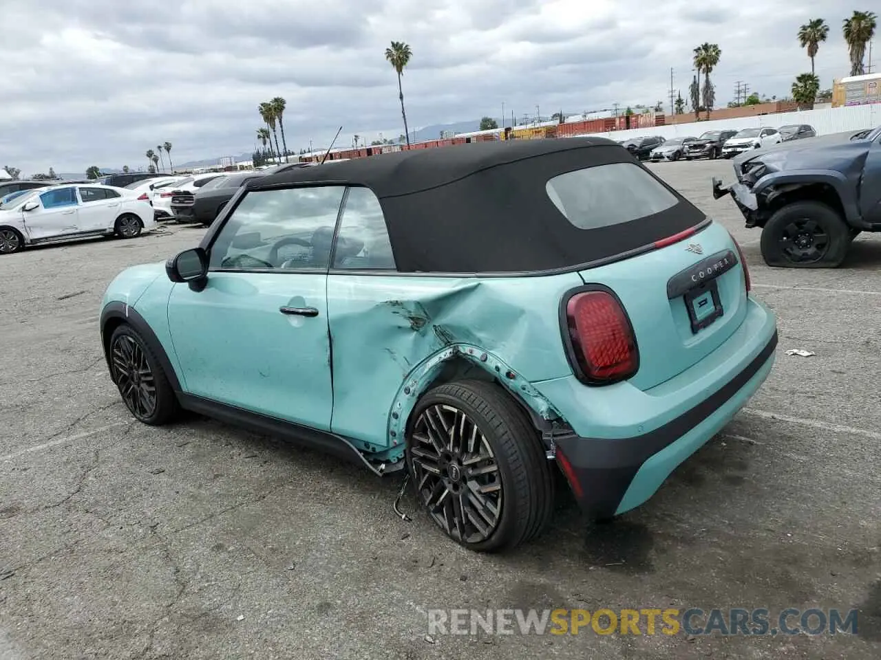 2 Photograph of a damaged car WMW23GX01S2W93776 MINI COOPER 2025