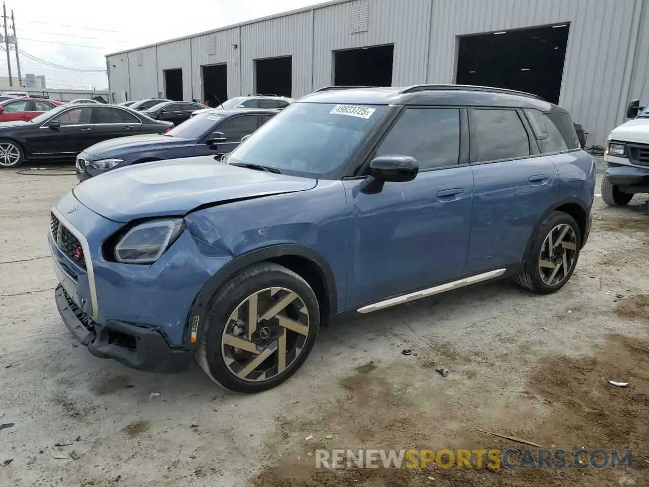 1 Photograph of a damaged car WMZ23GA03S7R57059 MINI COOPER 2025