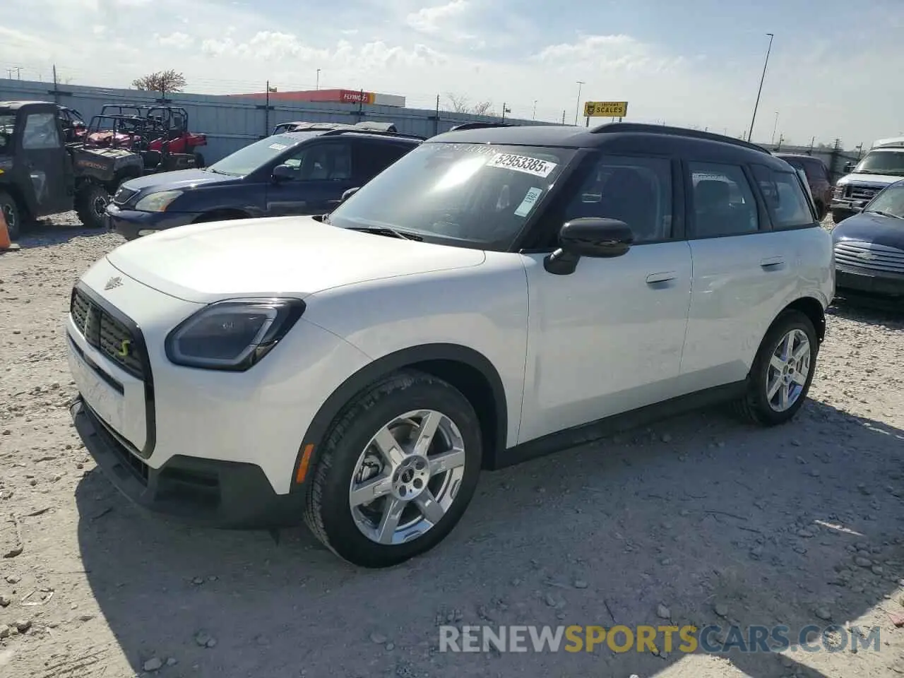 1 Photograph of a damaged car WMZ53GA09S7S63389 MINI COOPER 2025