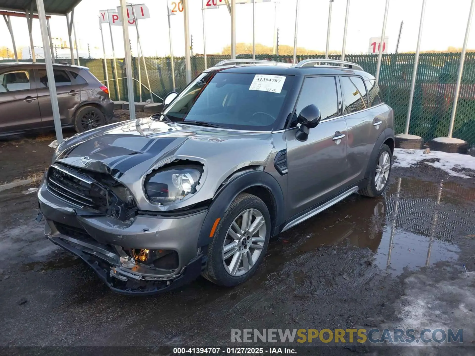 2 Photograph of a damaged car WMZYS7C58K3F47079 MINI COUNTRYMAN 2019