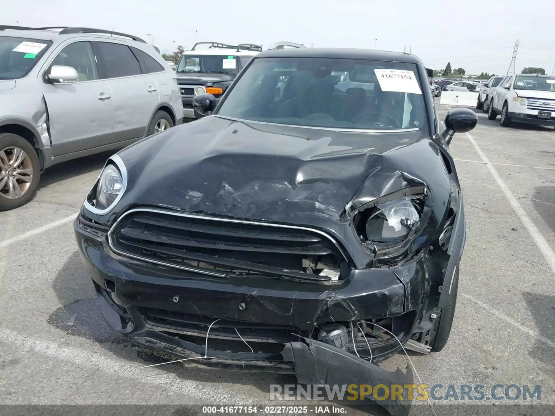 12 Photograph of a damaged car WMZYW3C04L3M24637 MINI COUNTRYMAN 2020