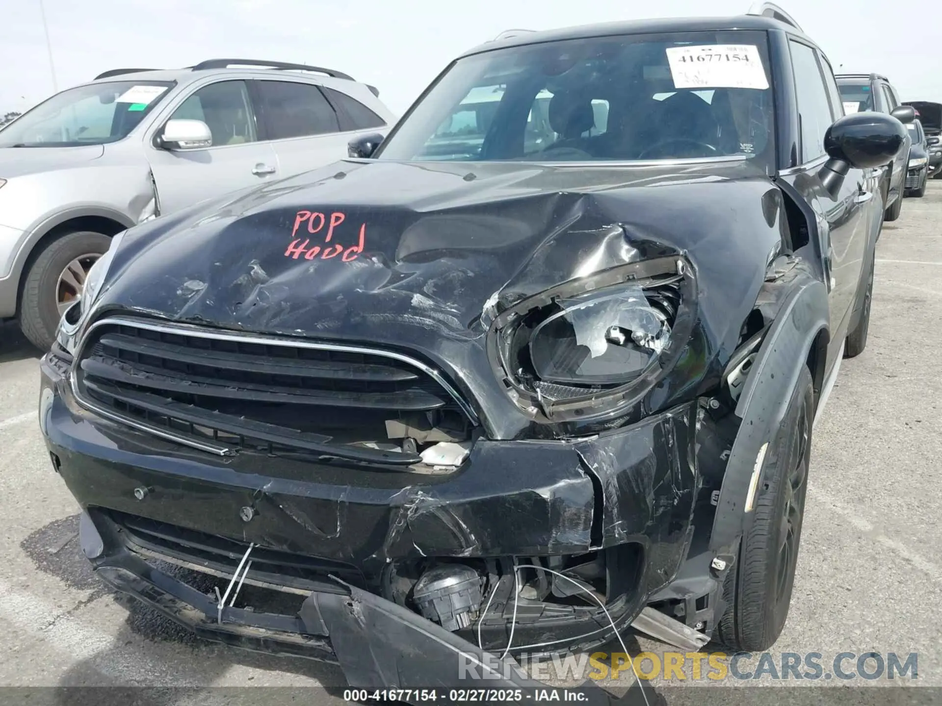 6 Photograph of a damaged car WMZYW3C04L3M24637 MINI COUNTRYMAN 2020