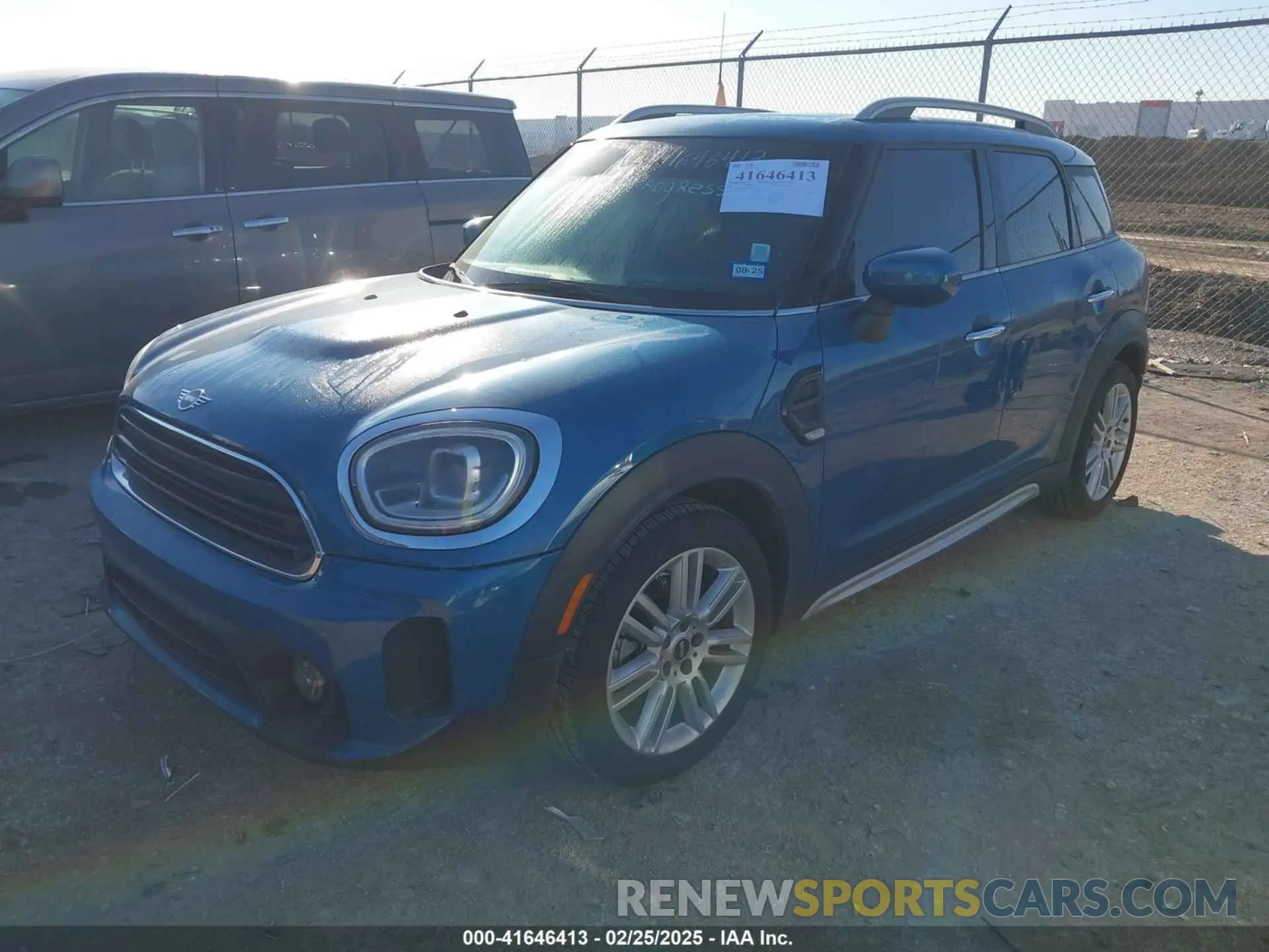 2 Photograph of a damaged car WMZ23BR01N3N71629 MINI COUNTRYMAN 2022