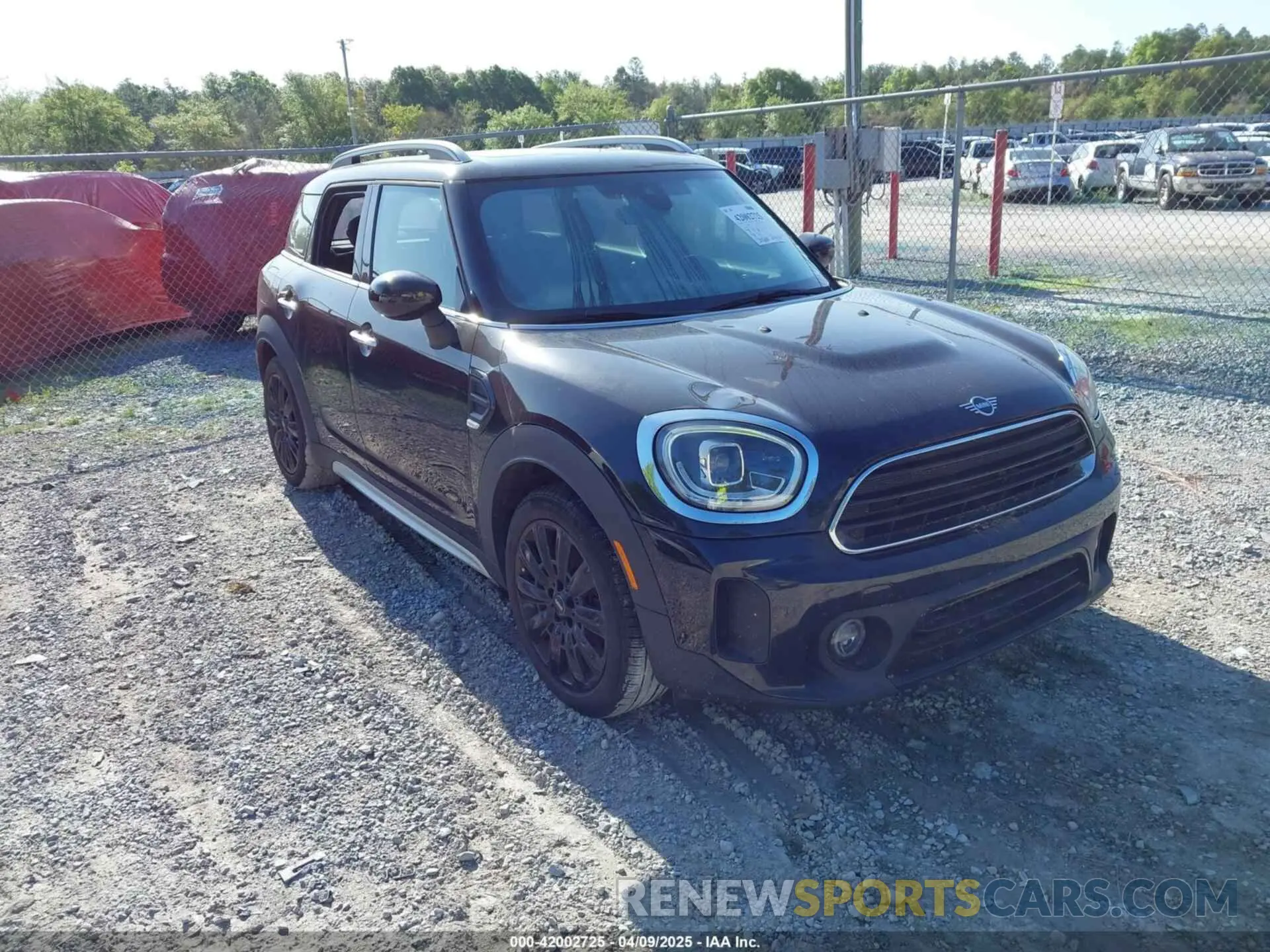 1 Photograph of a damaged car WMZ23BR03N3N35831 MINI COUNTRYMAN 2022