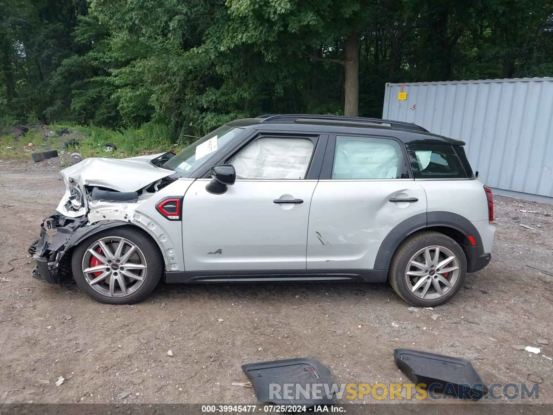 14 Фотография поврежденного автомобиля WMZ33BS0XN3N40393 MINI COUNTRYMAN 2022