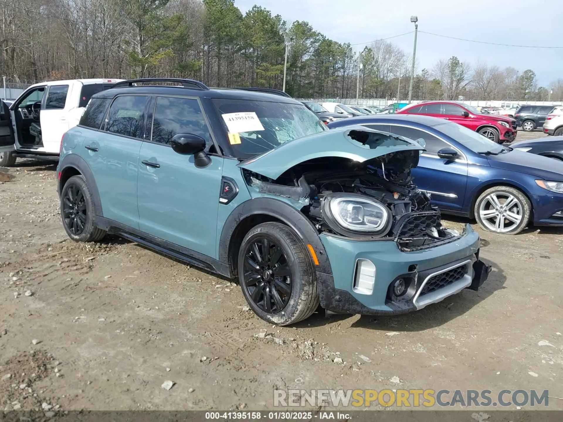 1 Photograph of a damaged car WMZ53BR03N3N44784 MINI COUNTRYMAN 2022