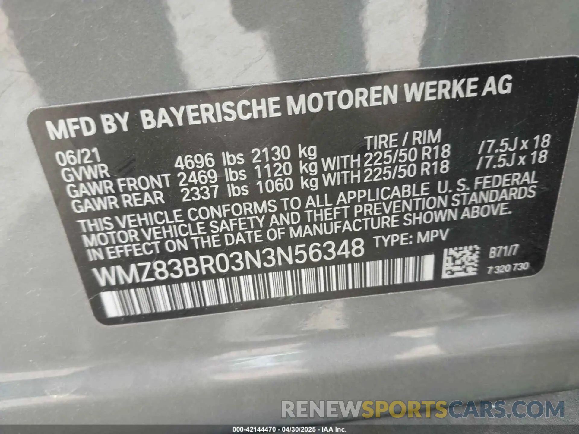 9 Photograph of a damaged car WMZ83BR03N3N56348 MINI COUNTRYMAN 2022