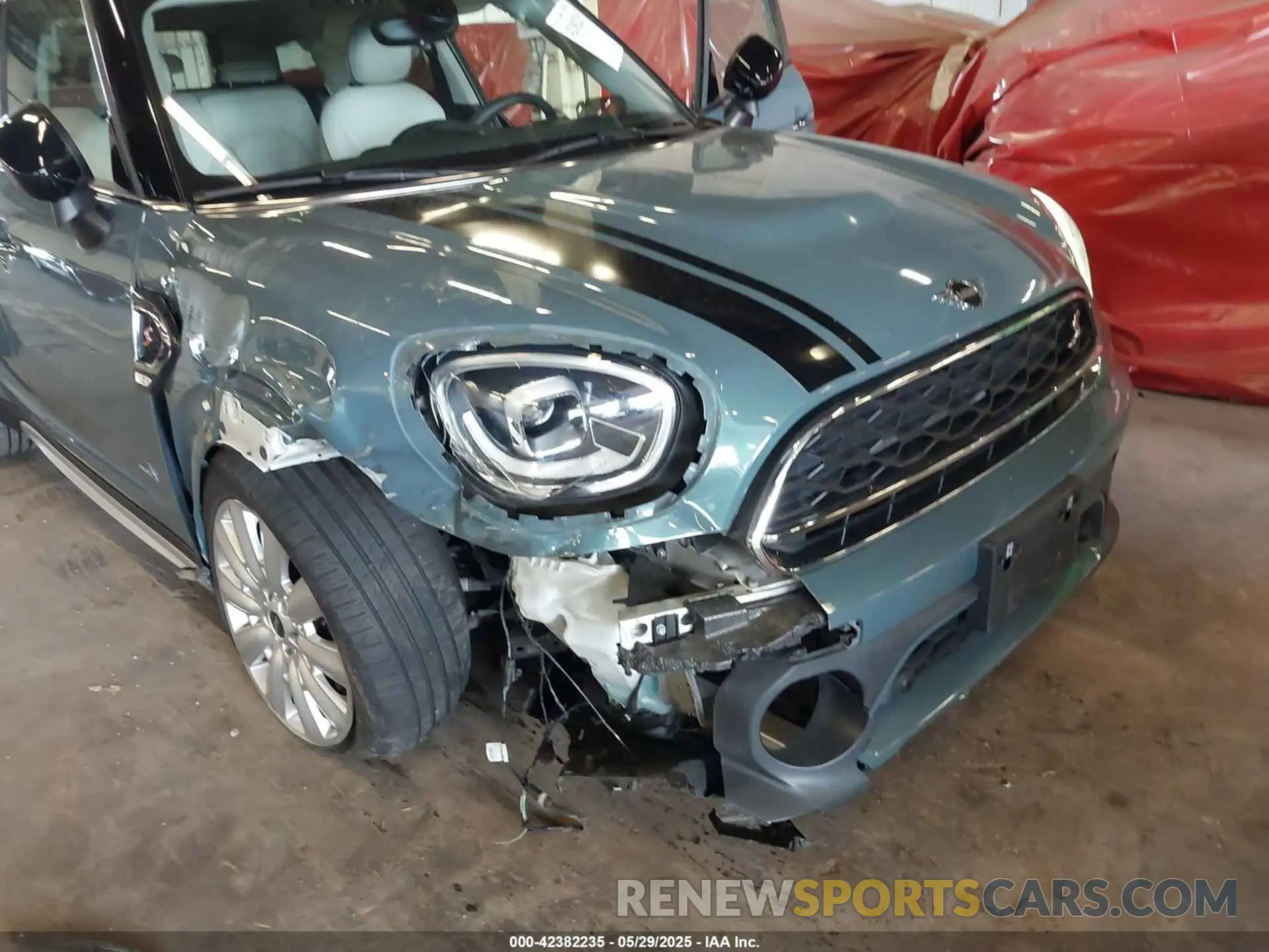 6 Photograph of a damaged car WMZ83BR07N3N83844 MINI COUNTRYMAN 2022