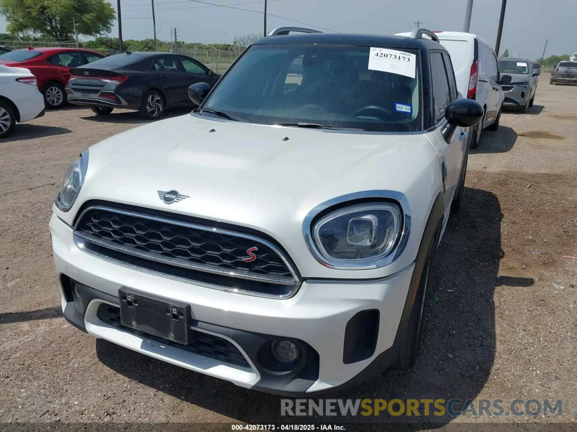 2 Photograph of a damaged car WMZ53BR07P3P96721 MINI COUNTRYMAN 2023