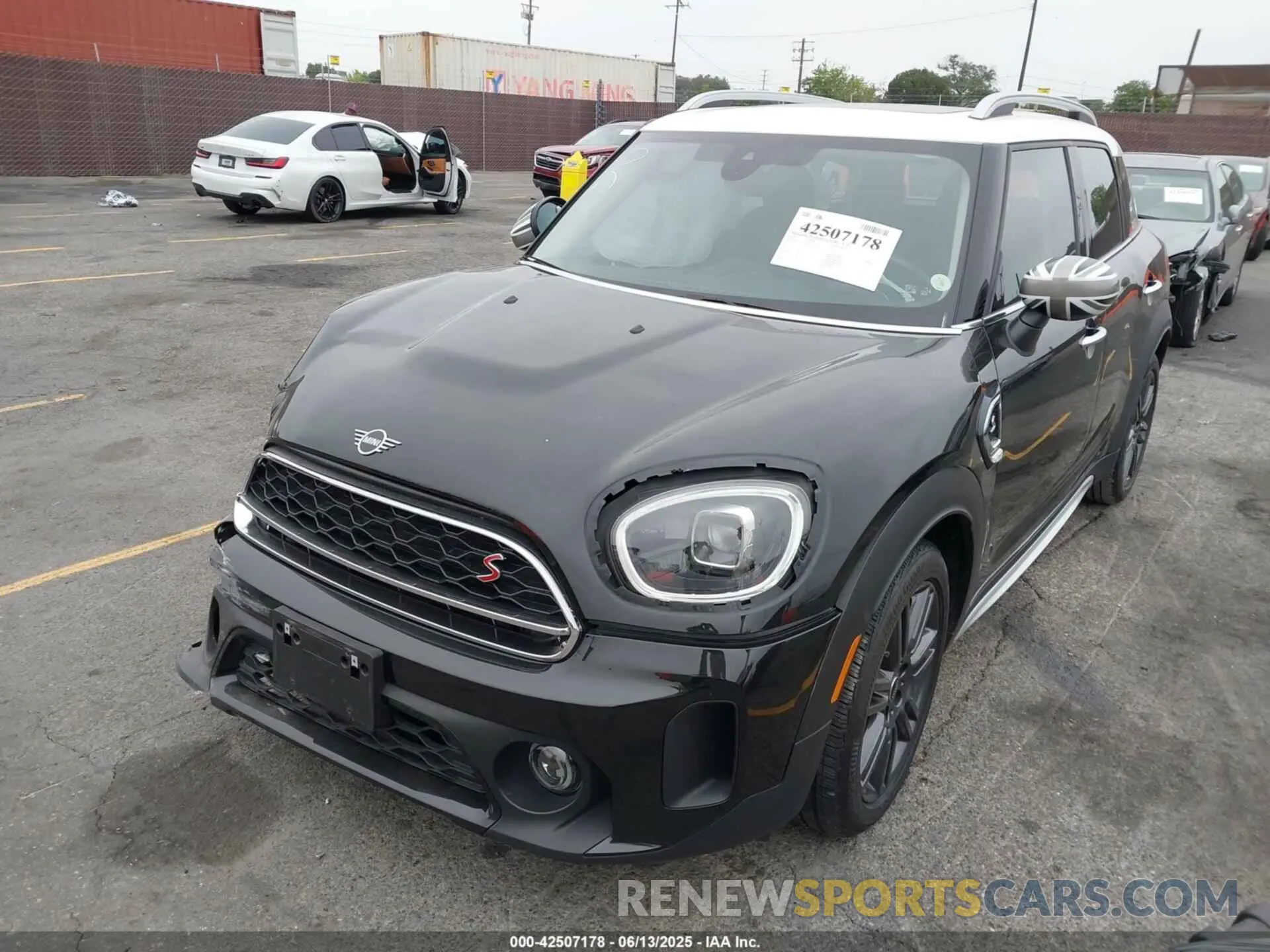 2 Photograph of a damaged car WMZ53BR09P3P70685 MINI COUNTRYMAN 2023