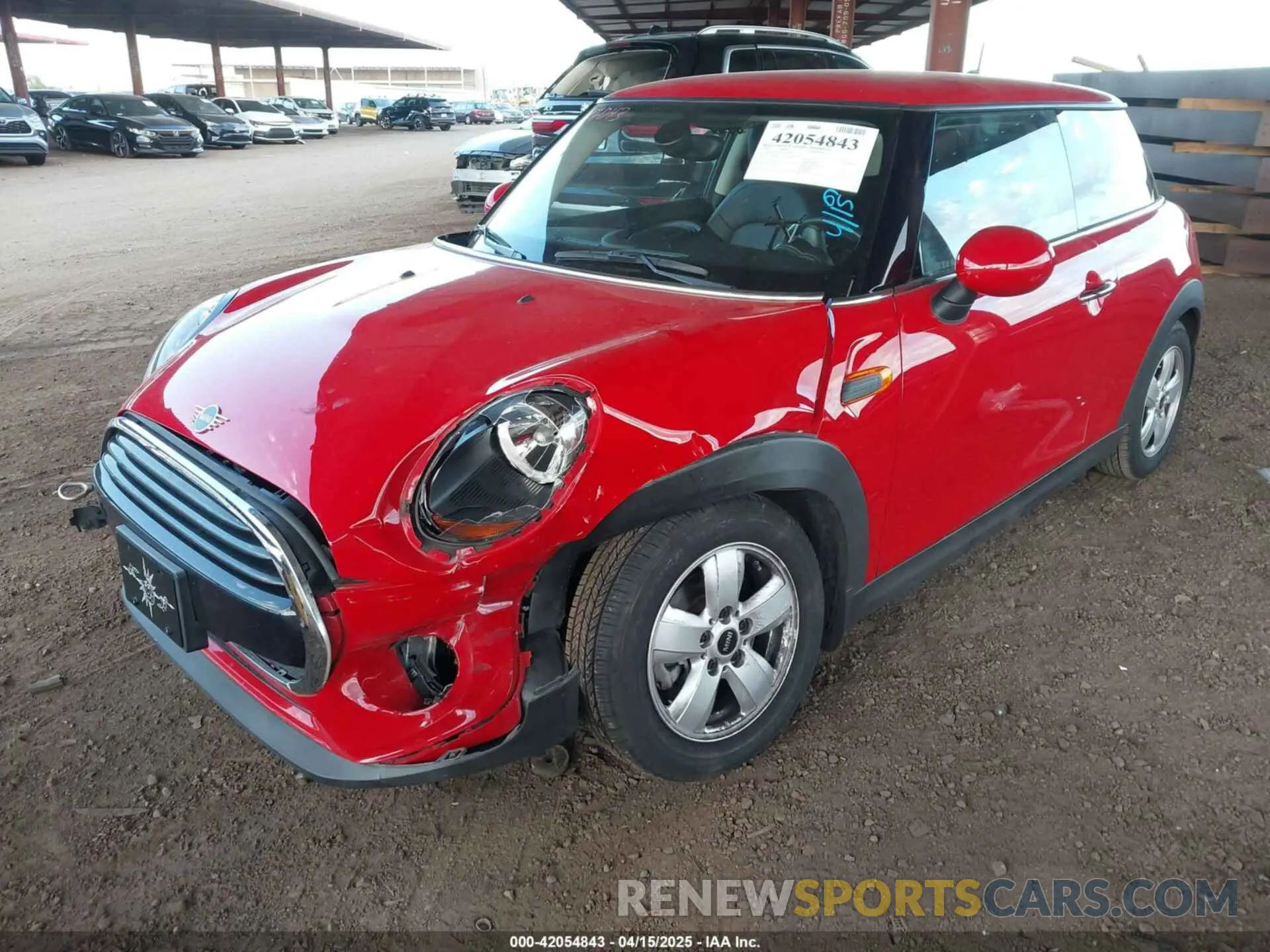2 Фотография поврежденного автомобиля WMWXP5C53K2H97043 MINI HARDTOP 2019