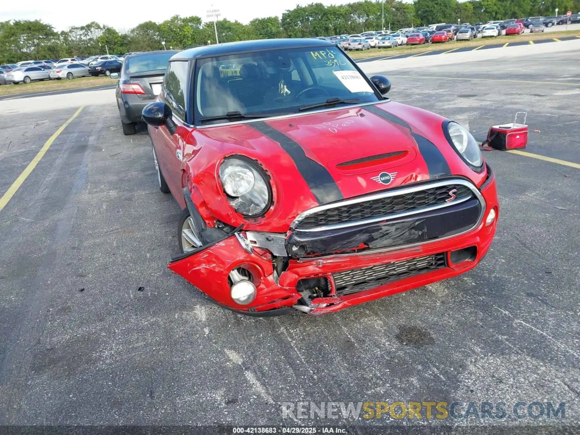 6 Фотография поврежденного автомобиля WMWXP7C54K2A53592 MINI HARDTOP 2019
