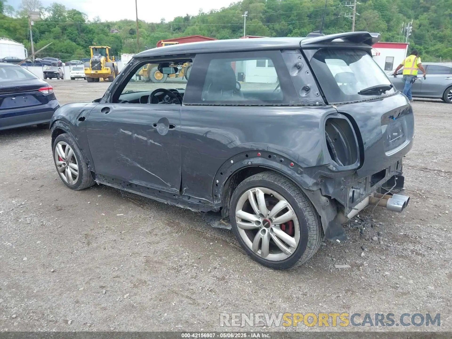 3 Фотография поврежденного автомобиля WMWXR9C00M2P18238 MINI HARDTOP 2021