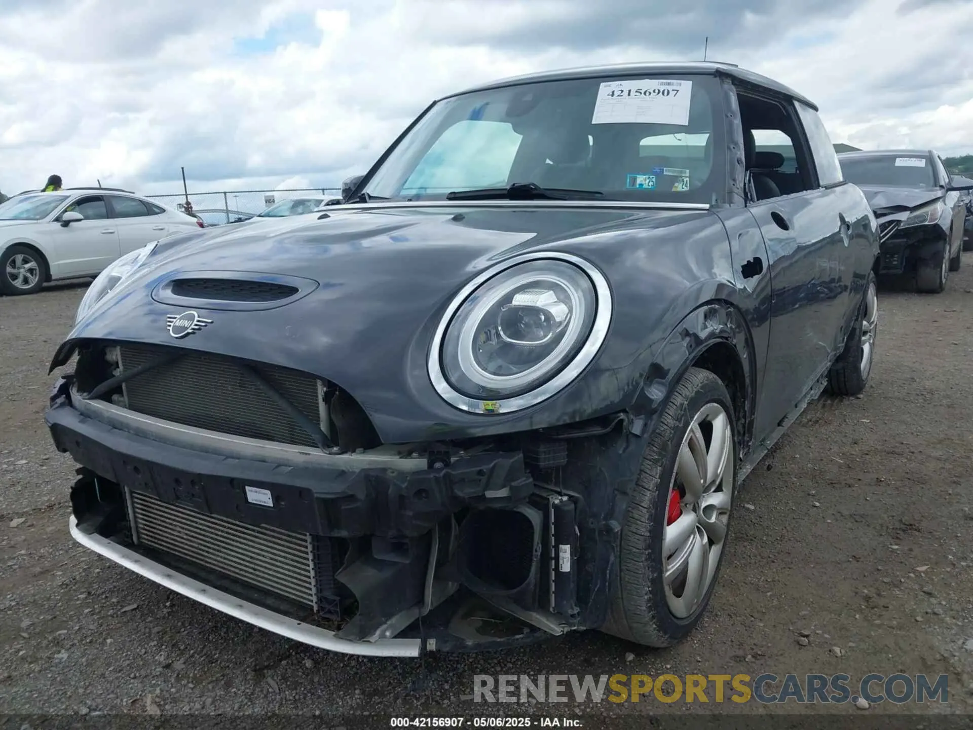 6 Фотография поврежденного автомобиля WMWXR9C00M2P18238 MINI HARDTOP 2021