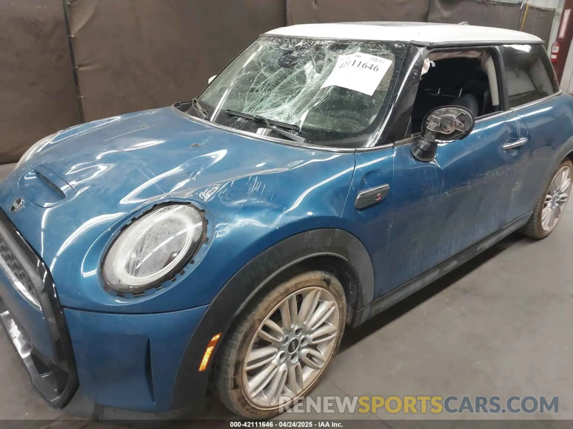 6 Photograph of a damaged car WMW53DH05N2R09949 MINI HARDTOP 2022