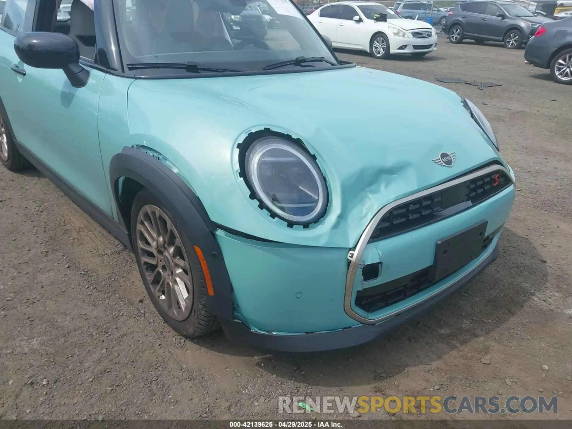 6 Photograph of a damaged car WMW23GD05S2W24870 MINI HARDTOP 2025