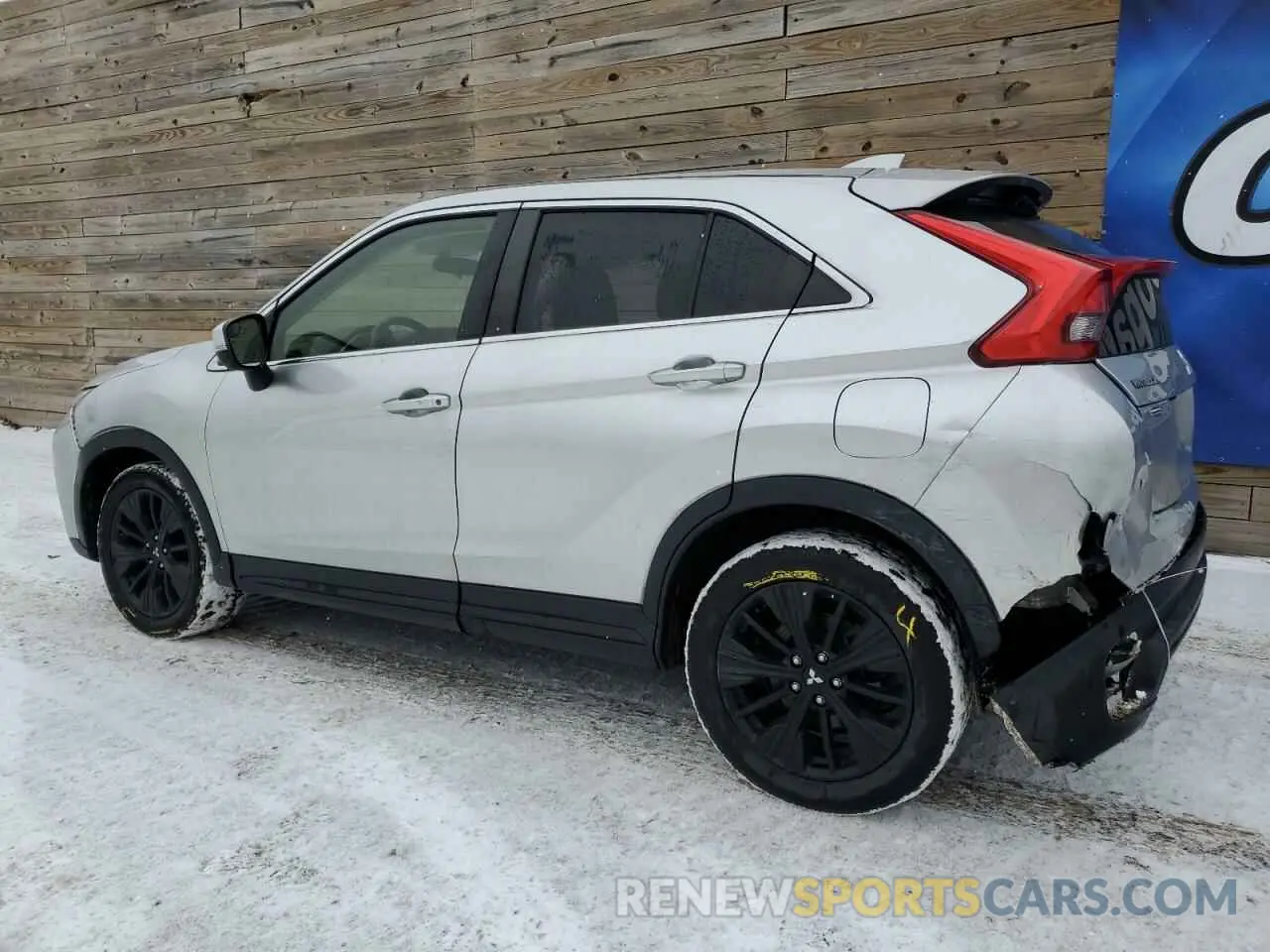 2 Photograph of a damaged car JA4AT3AA4KZ016568 MITSUBISHI ECLIPSE 2019