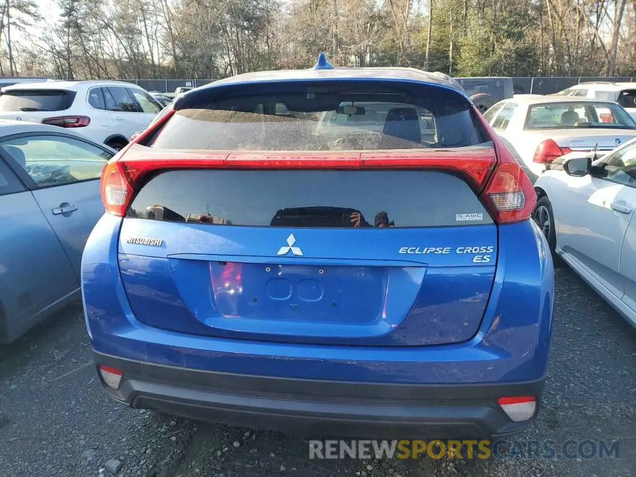 6 Photograph of a damaged car JA4AT3AA5KZ033931 MITSUBISHI ECLIPSE 2019