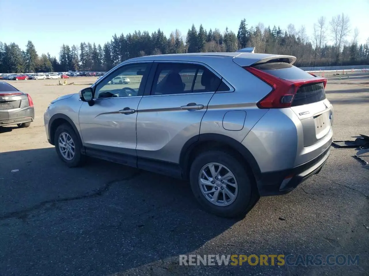 2 Photograph of a damaged car JA4AT3AA7KZ045661 MITSUBISHI ECLIPSE 2019